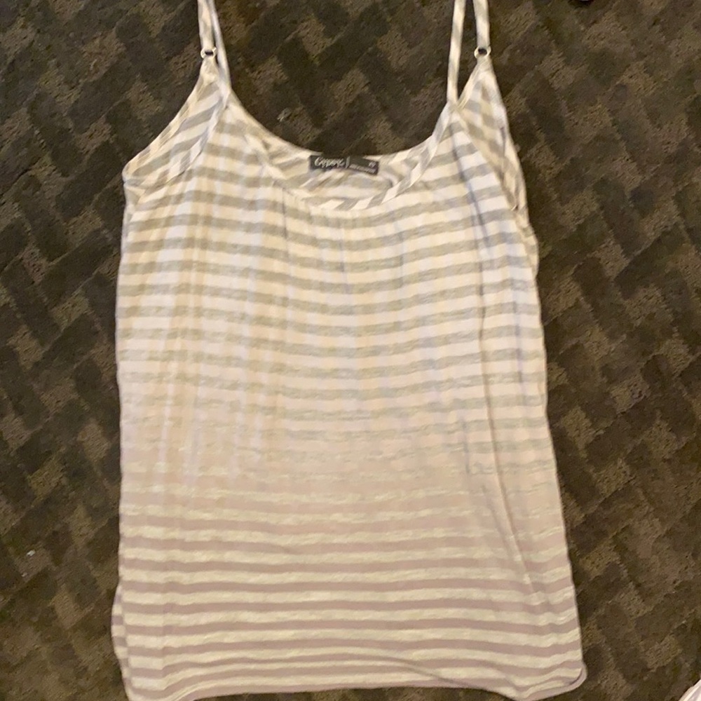 Gypsy brand tripe tunic tank